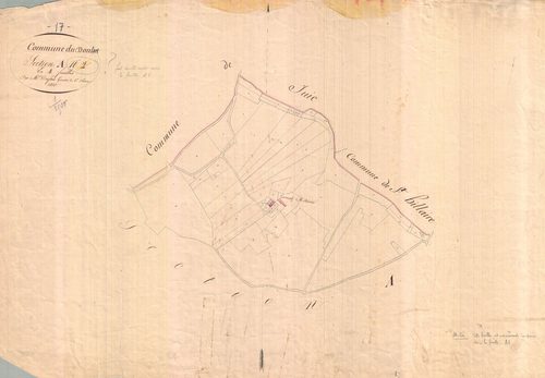 Le Douhet - Section A2 (sans nom). [document en très mauvais état]