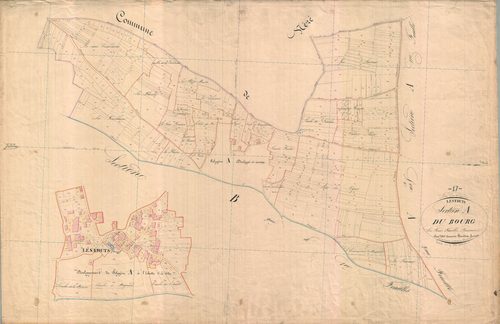 Éduts - Section A3 dite du Bourg.