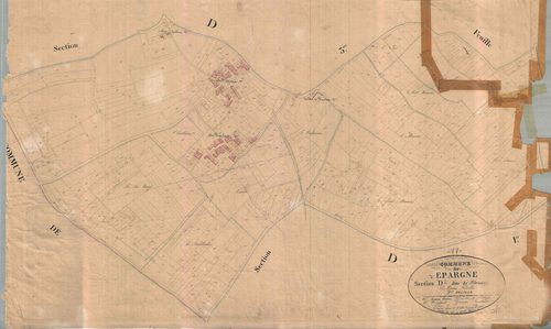 Épargnes - Section D2 dite de Plassac.