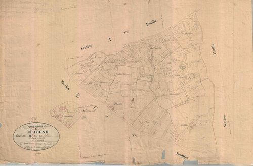 Épargnes - Section A3 dite de Allains.