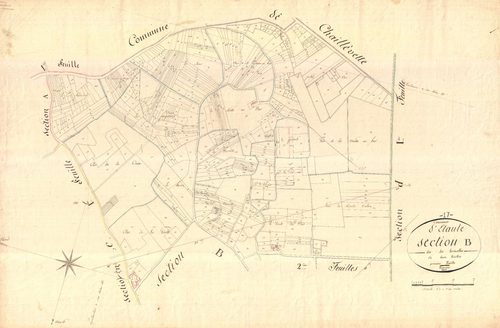 Étaules - Section B1 dite des Brenelles.