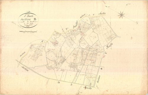 Étaules - Section B2 dite des Brenelles.
