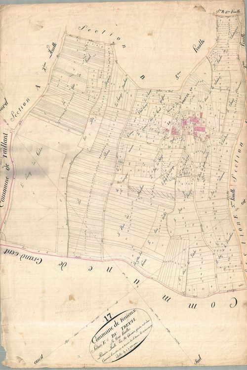 Fenioux - Section E1 dite du Treuil.