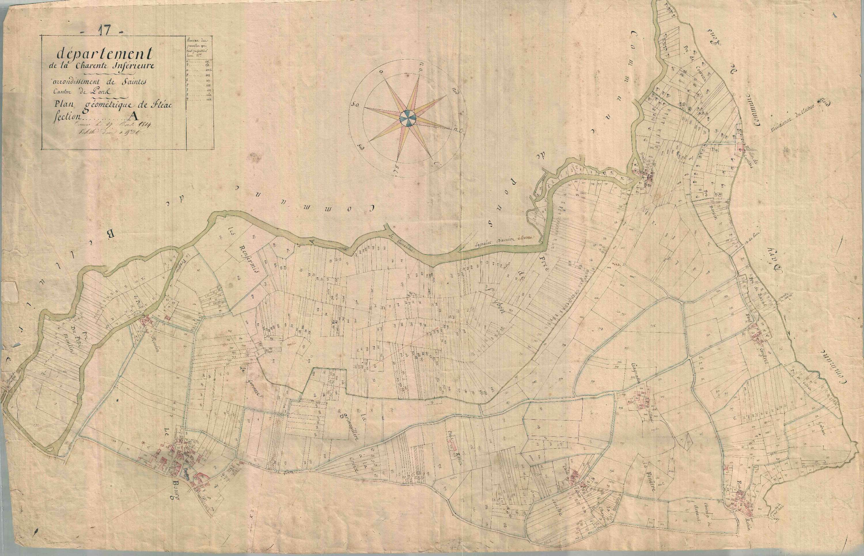Fléac-sur-Seugne - Section Au (sans nom).