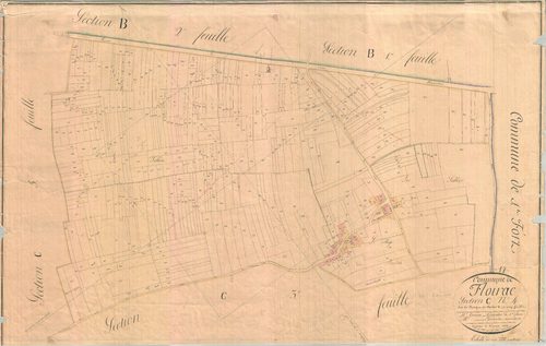 Floirac - Section C4 dite du Bourg et des Baudets.