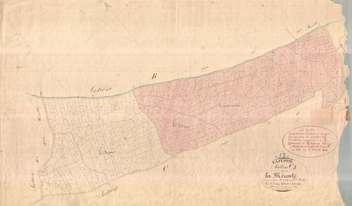 La Flotte - Section C3 dite de la Mérente. [document en mauvais état]