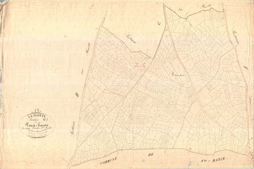 La Flotte - Section G1 dite des Peux Hauts.