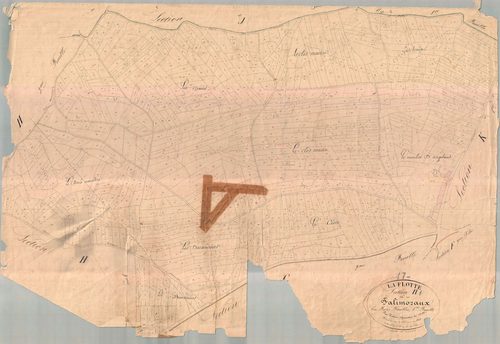 La Flotte - Section H1 dite de Falimozaux. [document en mauvais état]