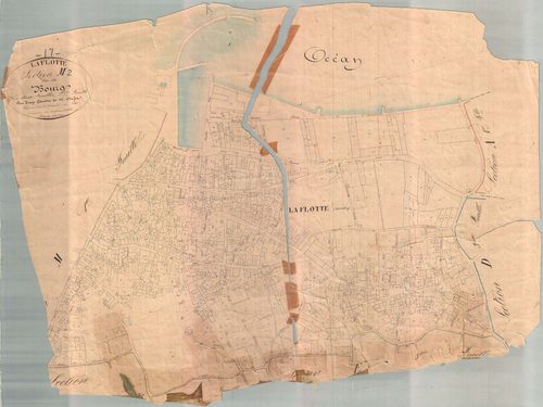 La Flotte - Section M2 dite du Bourg. [document en mauvais état]