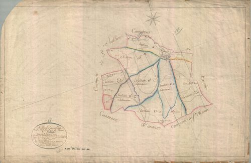 Fontenet - Tableau d'assemblage.