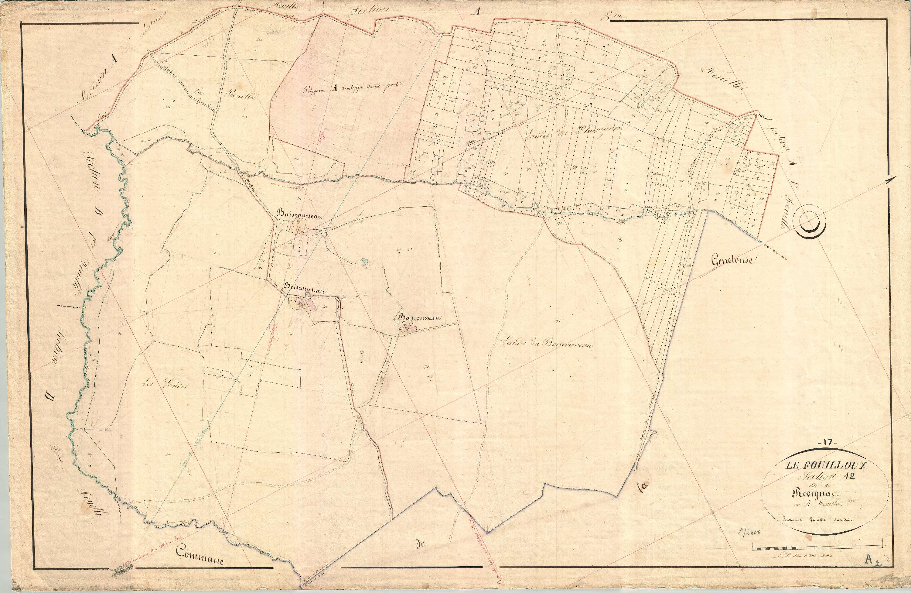 Le Fouilloux - Section A2 dite de Revignac.