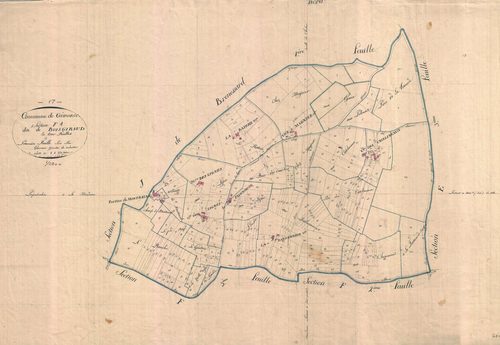 Gémozac - Section F1 dite du Bois Giraud.