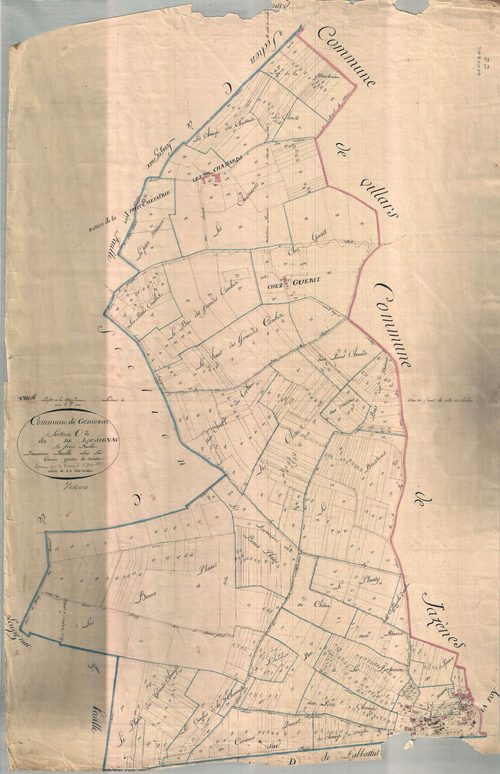 Gémozac - Section C2 dite de Louzignac.