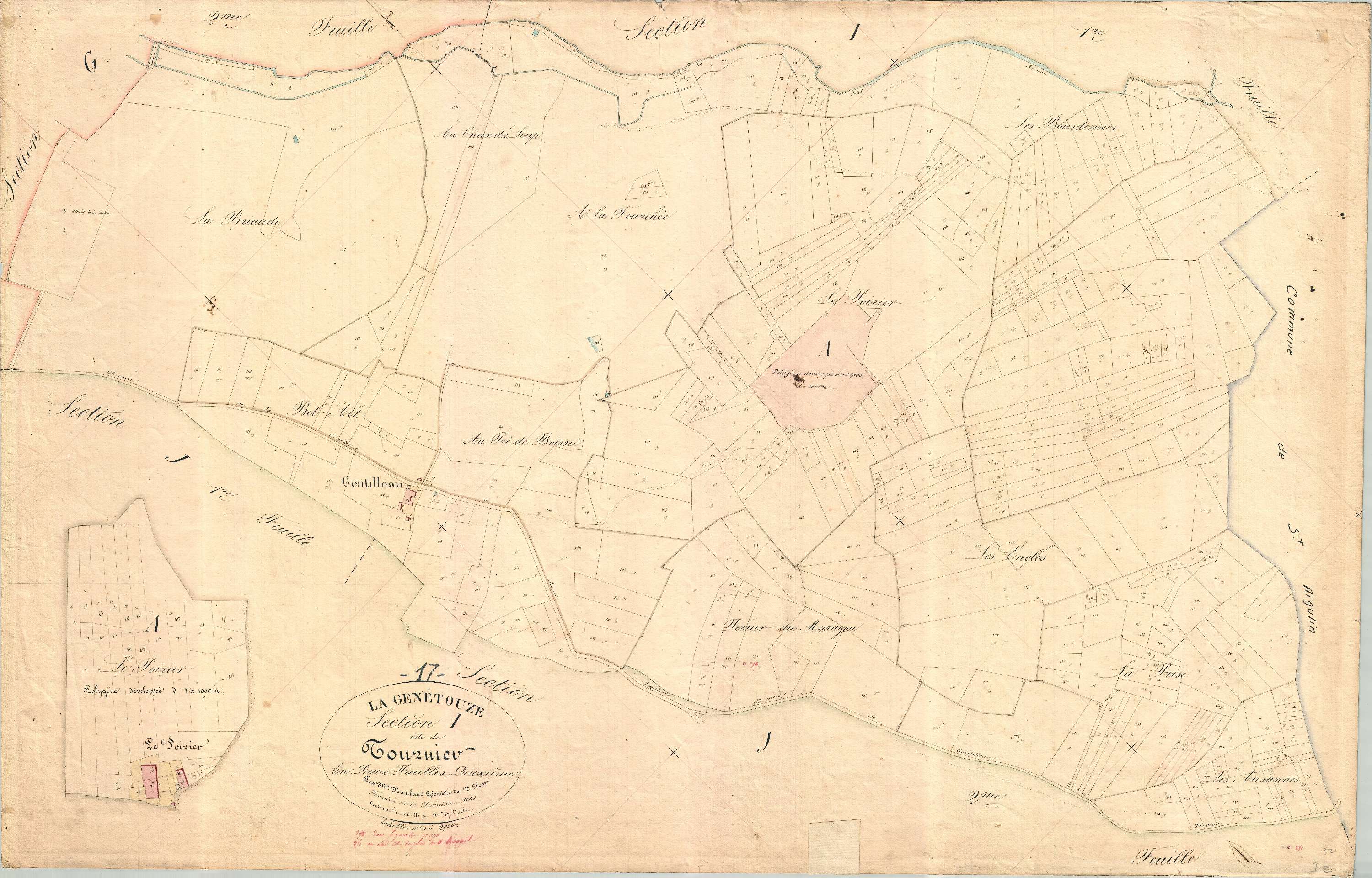 La Genétouze - Section I2 dite de Tournier.