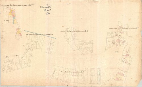 Genouillé - Section B3 developpement dite de la Panerée.