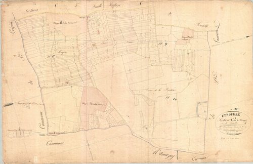 Genouillé - Section C3 dite de Magné.