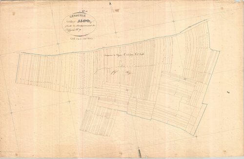 Genouillé - Section D3 développement dite du Bourg.