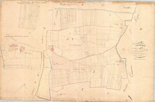 Genouillé - Section E2 dite de Luez.