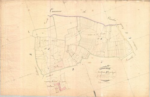 Genouillé - Section B2 dite de la Panerée.