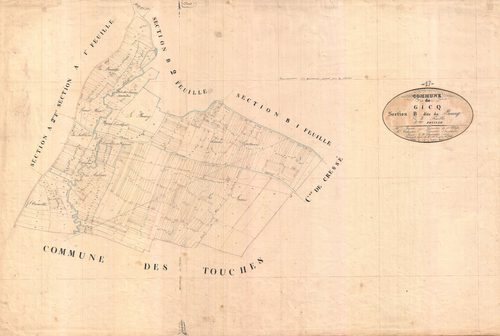 Le Gicq - Section B3 dite du Bourg.