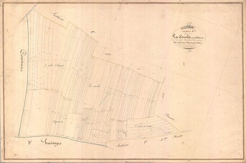 Gourvillette - Section C3 dite de la Courbe aux Chaux.