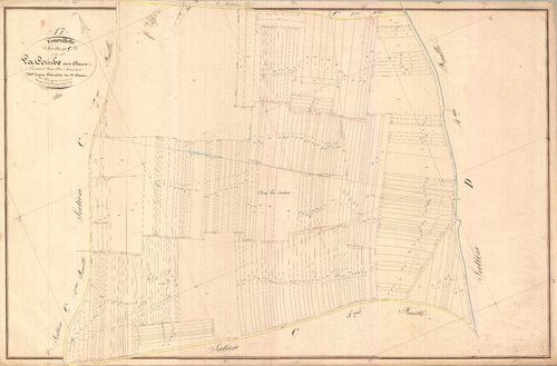 Gourvillette - Section C6 dite de la Courbe aux Chaux.