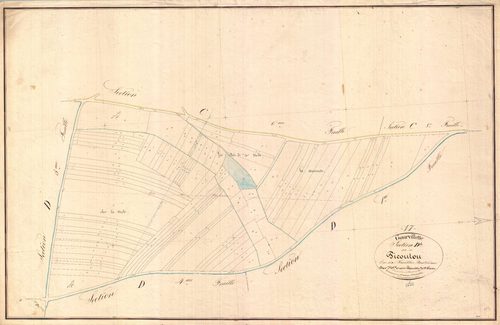 Gourvillette - Section D4 dite de Picoutou.