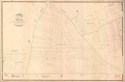 Gourvillette - Section B3 dite du Bourg.