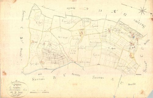 La Gripperie-Saint-Symphorien - Section C2 dite du Bourg.