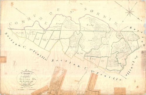 La Gripperie-Saint-Symphorien - Section D4 dite des Marais Gats.