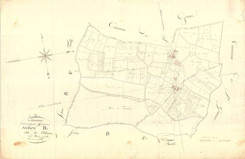 La Gripperie-Saint-Symphorien - Section B3 dite de Blenac.