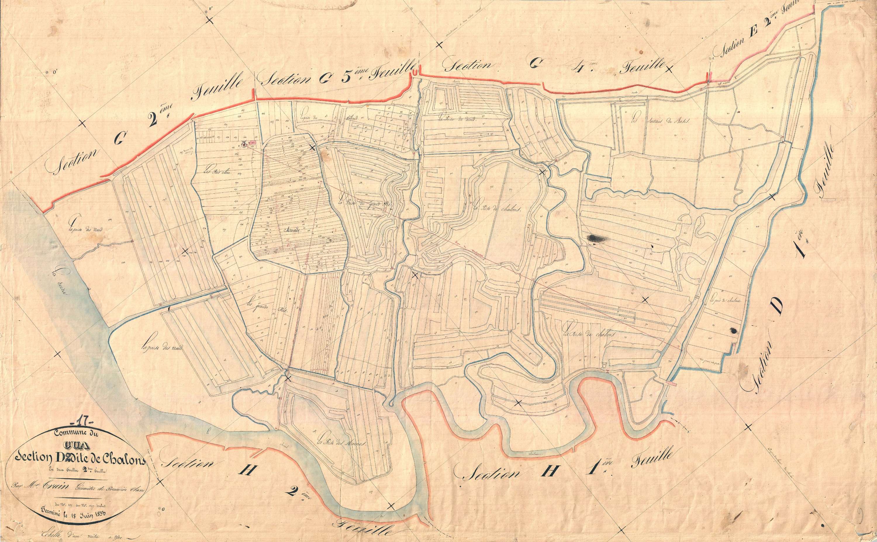 Le Gua - Section D2 dite de Châlons.