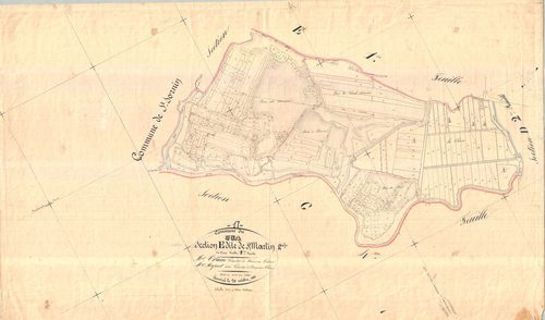 Le Gua - Section E2 dite de Saint-Martin.