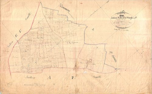 Le Gua - Section A1 dite de la Magdelaine.