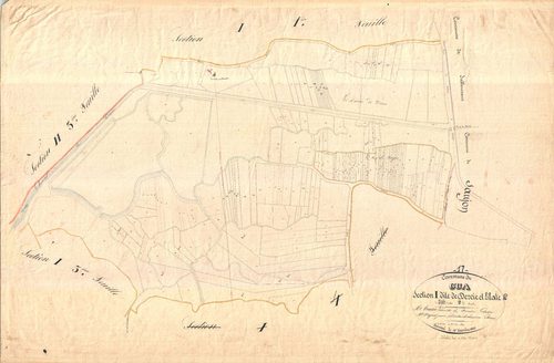 Le Gua - Section I2 dite de Dercie et de Lilate.