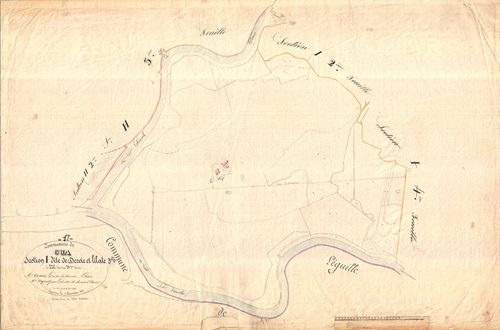 Le Gua - Section I3 dite de Dercie et de Lilate.