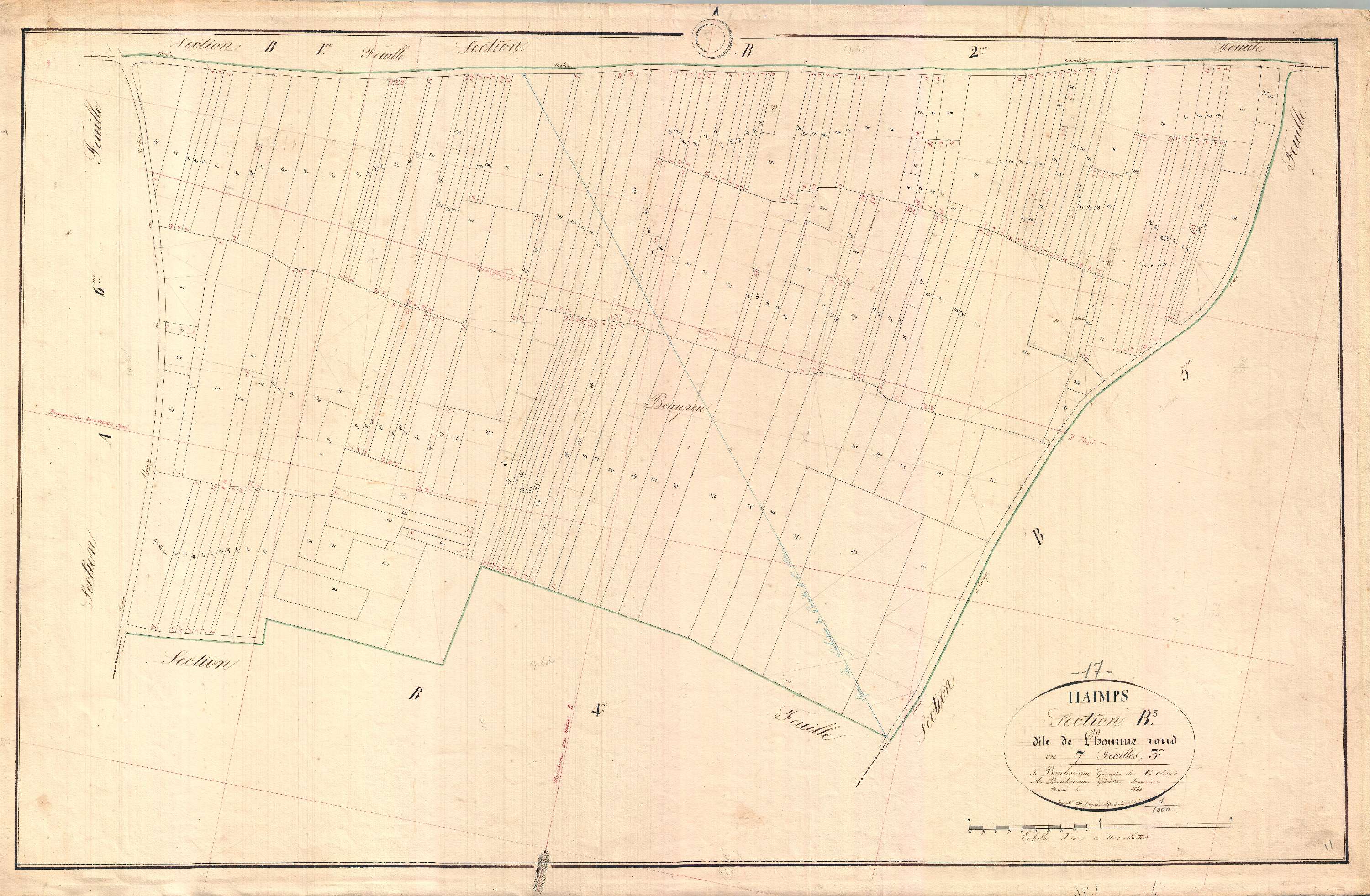 Haimps - Section B3 dite de l'Homme Rond.