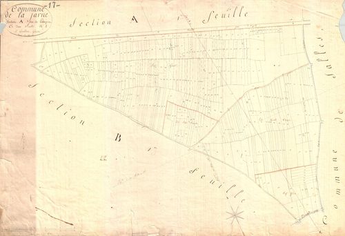 La Jarne - Section A3 dite de Laubepin.