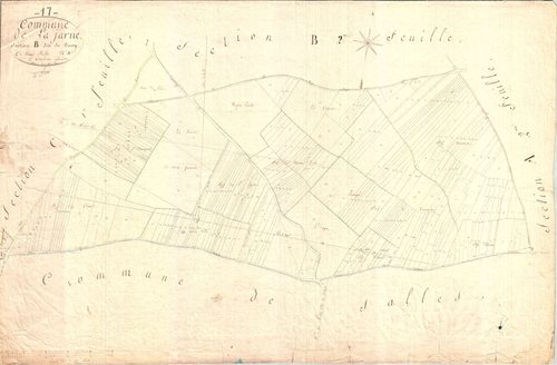 La Jarne - Section B3 dite du Bourg.