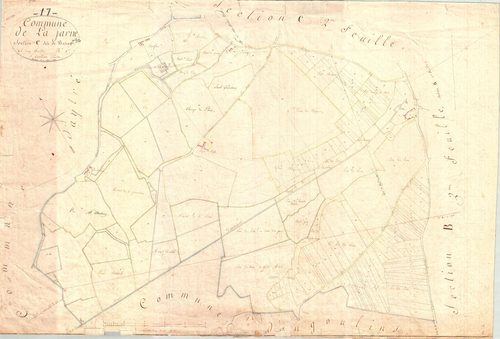 La Jarne - Section C1 dite du Château de Buzay.
