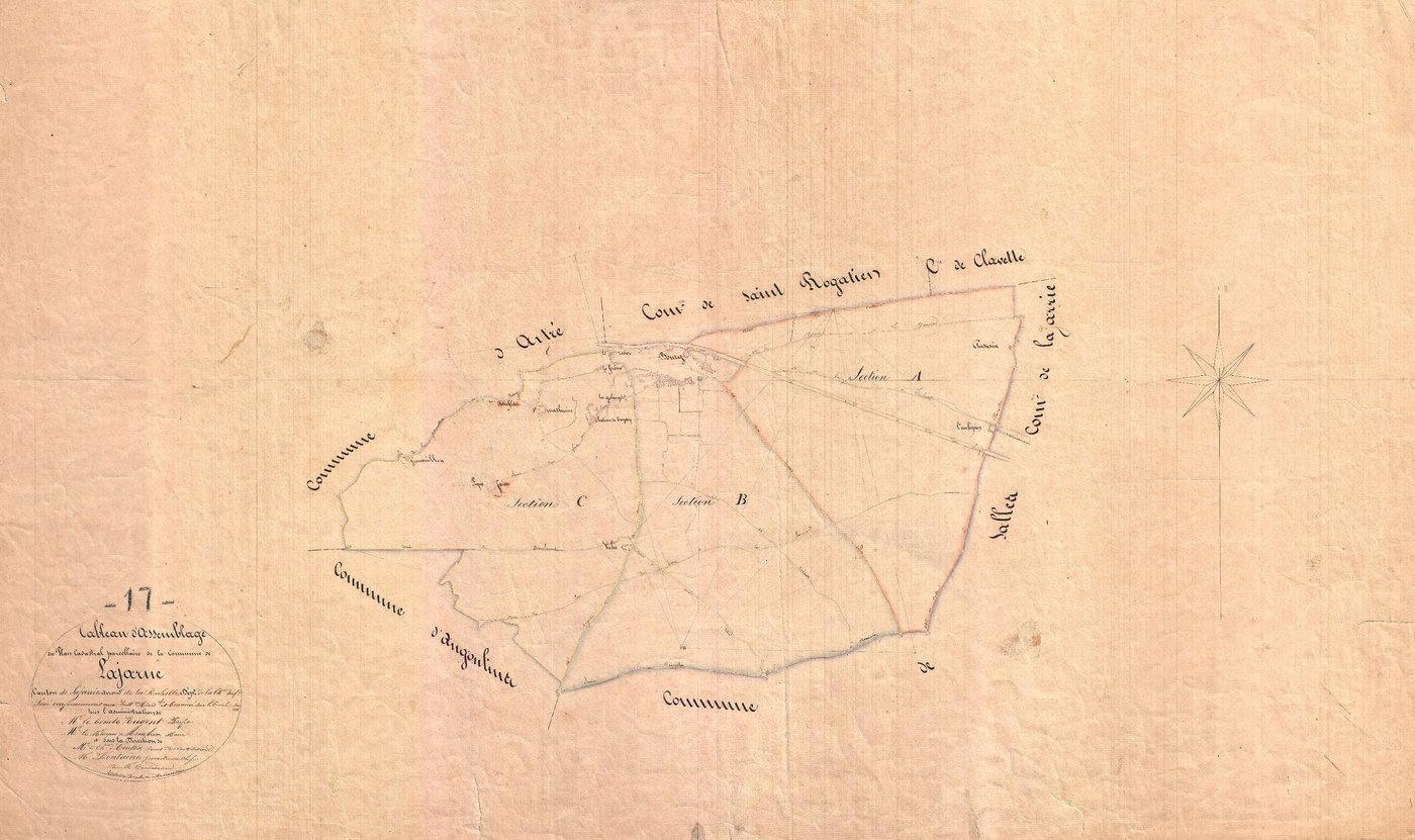 La Jarne - Tableau d'assemblage.