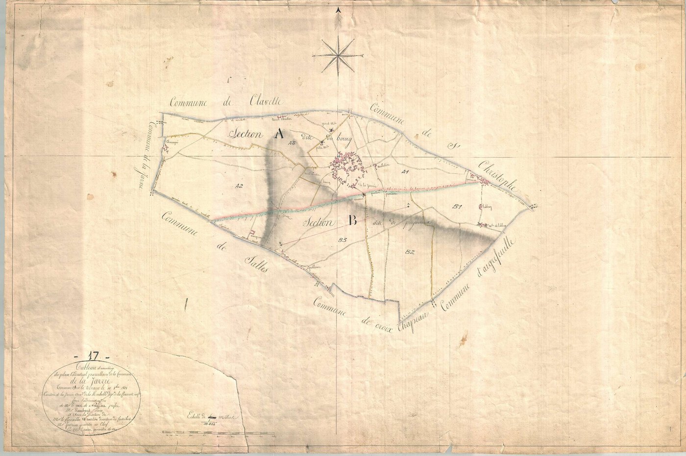 La Jarrie - Tableau d'assemblage.
