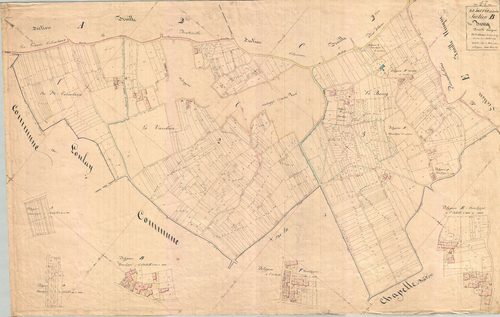 La Jarrie-Audouin - Section B dite du Bourg.