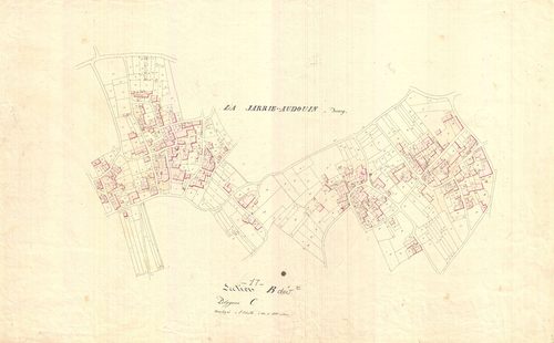 La Jarrie-Audouin - Section B développement dite du Bourg.
