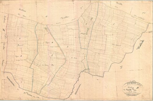 La Jarrie-Audouin - Section D dite des Grands Prés.