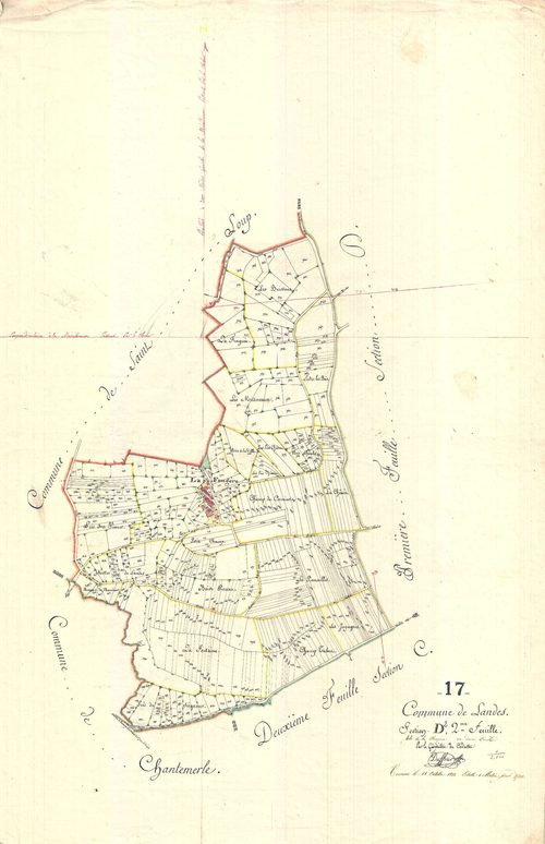 Landes - Section D2 dite de la Fougère.