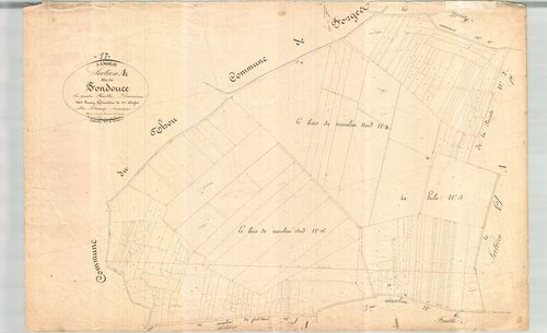 Landrais - Section A2 dite de Fontdouce.