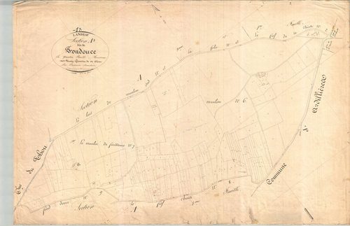 Landrais - Section A3 dite de Fontdouce.