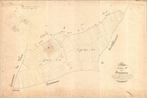 Landrais - Section A4 dite de Fontdouce.