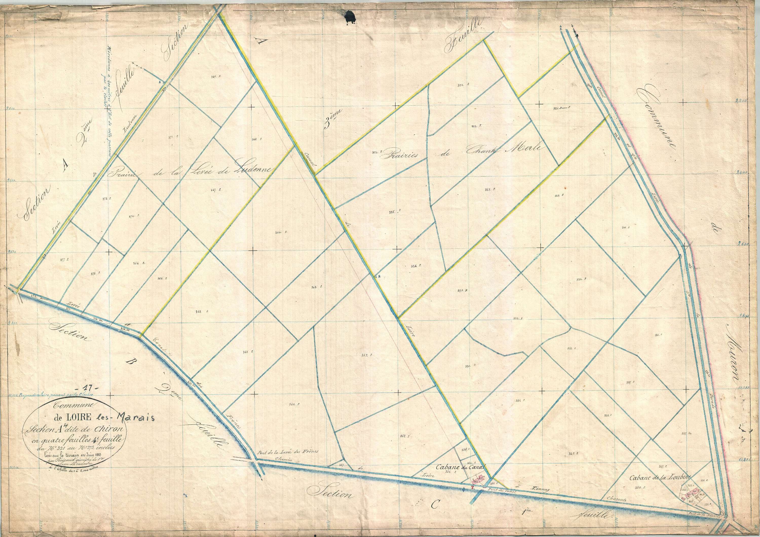 Loire-les-Marais - Section A4 dite de Chiron.